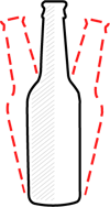 Shock on a beer bottling line